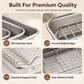 📢📢50% OFF !! ⏰Rectangular Stainless Steel Baking Tray With Wire Cooling Rack