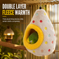 📢📢50% OFF !! ⏰Hanging Warm Cotton Bird Nest Hammock Egg Shaped Cage Bed