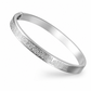🌸 50% OFF NOW! 🌸18K Vacuum Plated Titanium Stainless Steel Bangle Bracelet with Engraved Text