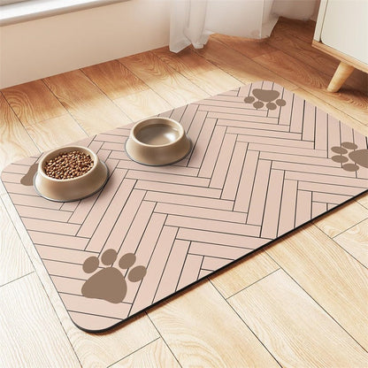 📢📢50% OFF !! ⏰ Easy-Clean Pet Feeding Mat – Splash-Proof Diatom Mud Surface, Textured Anti-Slip Grip & Floor-Friendly Design – Keep Feeding Areas Neat in Seconds 🧽