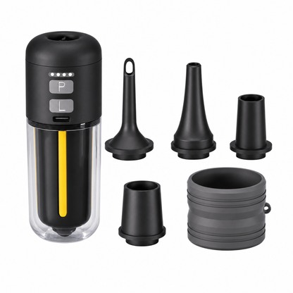 📢📢50% OFF !! ⏰Portable Outdoor Air Pump and Deflator with Emergency Light Ambient Light and SOS Function