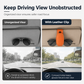 📢📢50% OFF !! ⏰Car Sunglasses Holder Double Clip Eyeglasses Mount and Ticket Card Clip