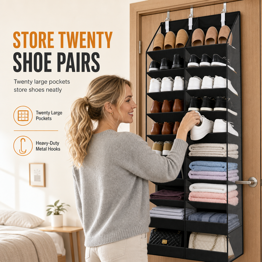 📢📢50% OFF !! ⏰Over the Door Hanging Storage Bag