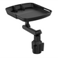 🚗 Car Cup Holder Tray: 360° Swivel, Extendable Surface, Phone Slot, Tool-Free Install