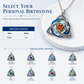 ⏰Women's Celtic Knot Birthstone Pendant Necklace🌀📿