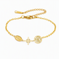 🌸 50% OFF NOW! 🌸Adjustable Stainless Steel Chain Charm Bracelet