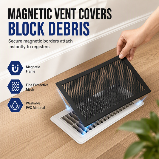 📢📢50% OFF !! ⏰Magnetic Floor Vent Cover
