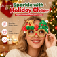 👻 50% OFF NOW! 🎃Novelty Christmas Eyeglass Frames Funny Holiday Party Decoration Eyewear