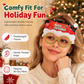 👻 50% OFF NOW! 🎃Novelty Christmas Eyeglass Frames Funny Holiday Party Decoration Eyewear