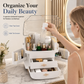 🌸 50% OFF NOW! 🌸Large Capacity Dustproof Plastic Makeup Organizer Desktop