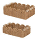 📢📢50% OFF !! ⏰Woven Storage Basket with Wooden Handles
