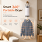📢📢50% OFF !! ⏰Portable Clothes Dryer: Rapid Heat, Silent Night Drying, Foldable