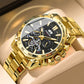 📢📢50% OFF !! ⏰Men's Stainless Steel Waterproof Luminous Watch⌚