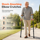 📢📢50% OFF !! ⏰ Folding Forearm Crutches – Non-slip & mobility aid ✨💪