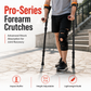 📢📢50% OFF !! ⏰ Folding Forearm Crutches – Non-slip & mobility aid ✨💪