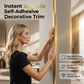 💛 Multi-Purpose Self-Adhesive PVC Decorative Trim – Easy & Versatile Home Upgrade ✨