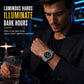 📢📢50% OFF !! ⏰Men's Sport Quartz Watch – Mechanical Style Luminous Hands, Date Calendar & Water Resistance ⌚