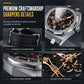 📢📢50% OFF !! ⏰Men's Sport Quartz Watch – Mechanical Style Luminous Hands, Date Calendar & Water Resistance ⌚