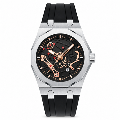 📢📢50% OFF !! ⏰Men's Sport Quartz Watch – Mechanical Style Luminous Hands, Date Calendar & Water Resistance ⌚