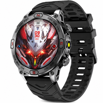 📢📢50% OFF !! ⏰Rugged Smart Watch with Bluetooth Call & Health Monitor⌚⛰️