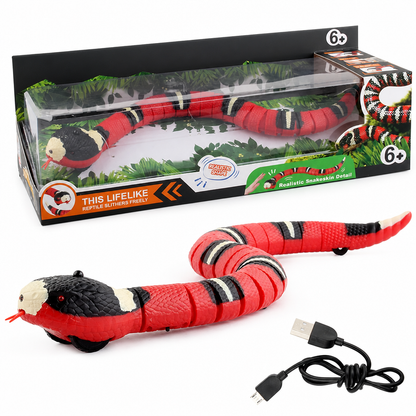 📢📢50% OFF !! ⏰Smart Sensing Electric Snake Toy