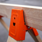 🔧 Heavy-Duty Sawhorse Brackets: Reinforced Ribs, Anti-Slip Teeth, Cold-Rolled Steel, Quick-Build