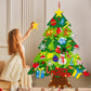 📢📢50% OFF !! ⏰ DIY Felt Christmas Tree Set – No-Glue, Reusable & Toddler-Friendly Festive Fun 🎄