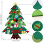 📢📢50% OFF !! ⏰ DIY Felt Christmas Tree Set – No-Glue, Reusable & Toddler-Friendly Festive Fun 🎄