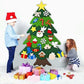 📢📢50% OFF !! ⏰ DIY Felt Christmas Tree Set – No-Glue, Reusable & Toddler-Friendly Festive Fun 🎄
