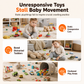 📢📢50% OFF !! ⏰4-Piece Magnetic Electric Toy Car Set with Sound and Light