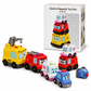 📢📢50% OFF !! ⏰4-Piece Magnetic Electric Toy Car Set with Sound and Light