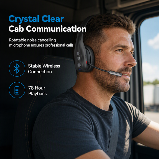 📢📢50% OFF !! ⏰Bluetooth 5.3 Headset with ENC Noise Cancelling Microphone