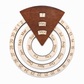 📢📢50% OFF !! ⏰ Circular Wooden Rotating Perpetual Calendar – Artistic, Interactive, Timeless ✨