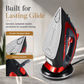 2400W Cordless Electric Steam Iron with Charging Base Adjustable Temperature Control and Spray Function
