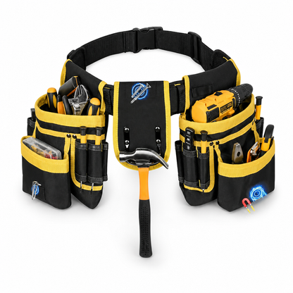 📢📢50% OFF !! ⏰ Adjustable Tool Waist Bag – Multi-pocket & hands-free carry ✨