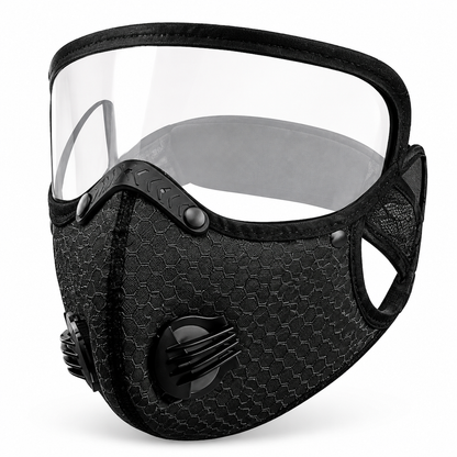 📢📢50% OFF !! ⏰Dustproof and Windproof Outdoor Sports Face Mask with Protective Eye Shield and Breathing for Running and Cycling