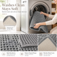 📢📢50% OFF !! ⏰Non Slip Water Absorbent Waffle Weave Bathroom Mat Solid Color Entrance Doormat
