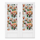 📢📢50% OFF !! ⏰Rainbow Window Film Static Cling Decorative Glass Sticker with Colorful Flower Design for Home Window Decoration