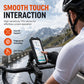 📢📢50% OFF !! ⏰Waterproof Motorcycle and Bicycle Phone Holder with Touch Screen and 360 Degree Rotation