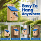 📢📢50% OFF !! ⏰Weatherproof Outdoor Wooden Birdhouse