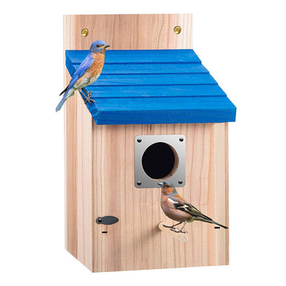 📢📢50% OFF !! ⏰Weatherproof Outdoor Wooden Birdhouse
