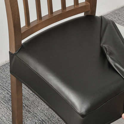 📢📢50% OFF !! ⏰ Waterproof Stretch PU Leather Dining Chair Seat Cover 💧