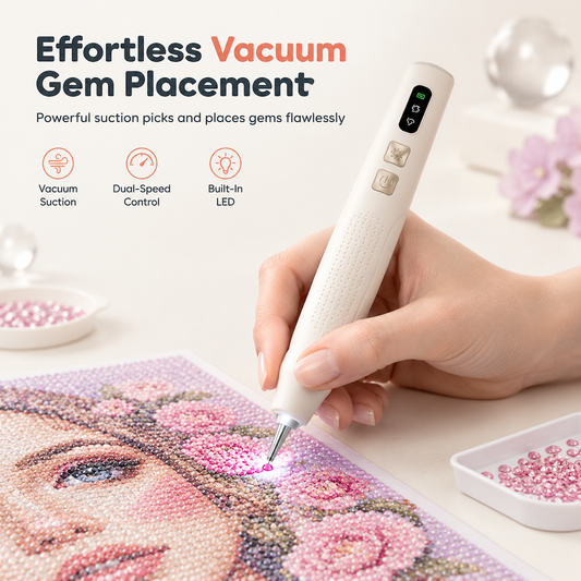 🌸 50% OFF NOW! 🌸Electric Vacuum Suction Pen Set DIY Craft Dotting Tool✨