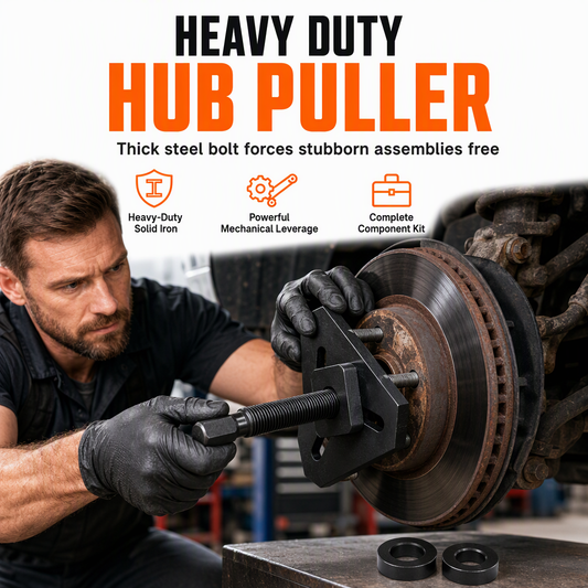 📢📢50% OFF !! ⏰ Heavy-Duty Hub Puller: Forged Steel, High-Torque, Fits Light Truck Hubs🔧