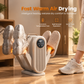 📢📢50% OFF !! ⏰Fast Warm Air Shoe Dryer: Constant Heat, Deodorising, Foldable, UK Plug
