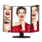 📢📢 50% OFF💡Tri-Fold LED Makeup Mirror – Adjustable Lighting & 3-Panel Design for Precise Makeup Application