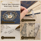 📢📢50% OFF !! ⏰Vintage European Style Hardcover Journal Notebook with Hollow Out Cover Gold Foil Accents and Color Illustrated Pages