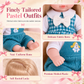 📢📢 50% OFF🎀Realistic Baby Girl Doll Toy Set