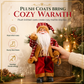 📢📢 50% OFF🎅 Decorative Santa Claus Doll – Cozy Knit Details & Plush Trim for Festive Home Décor