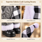 📢📢 50% OFF🎅 Decorative Santa Claus Doll – Cozy Knit Details & Plush Trim for Festive Home Décor